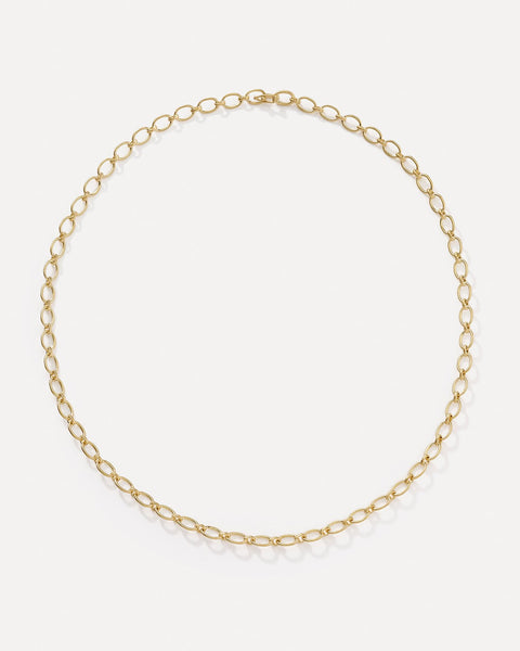 Small Oval Link Chain Necklace - Irene Neuwirth