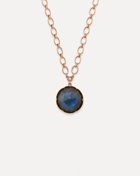 Large Classic Diamond Pendant Necklace - Irene Neuwirth