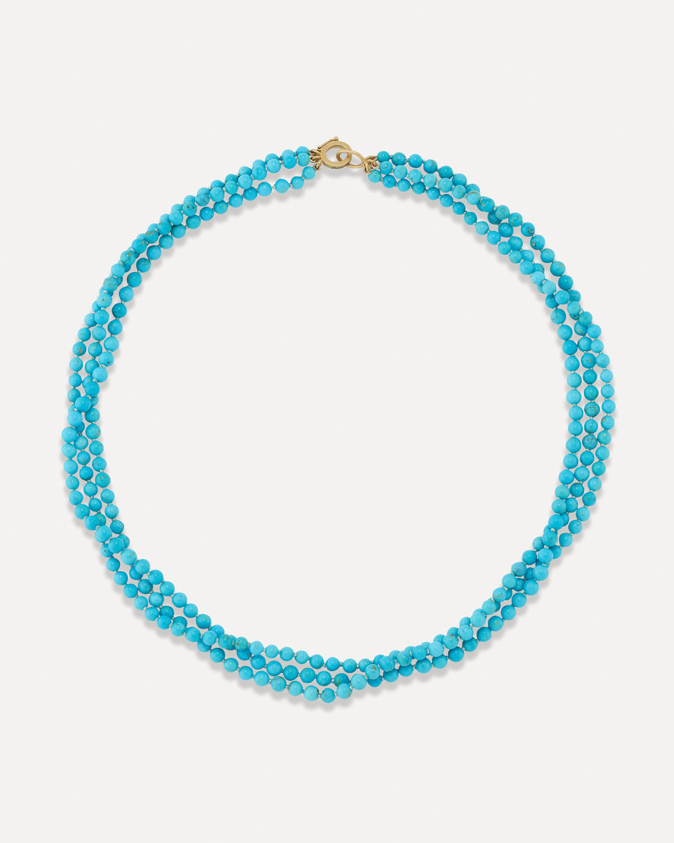 Triple Strand Beaded Candy Necklace - Irene Neuwirth