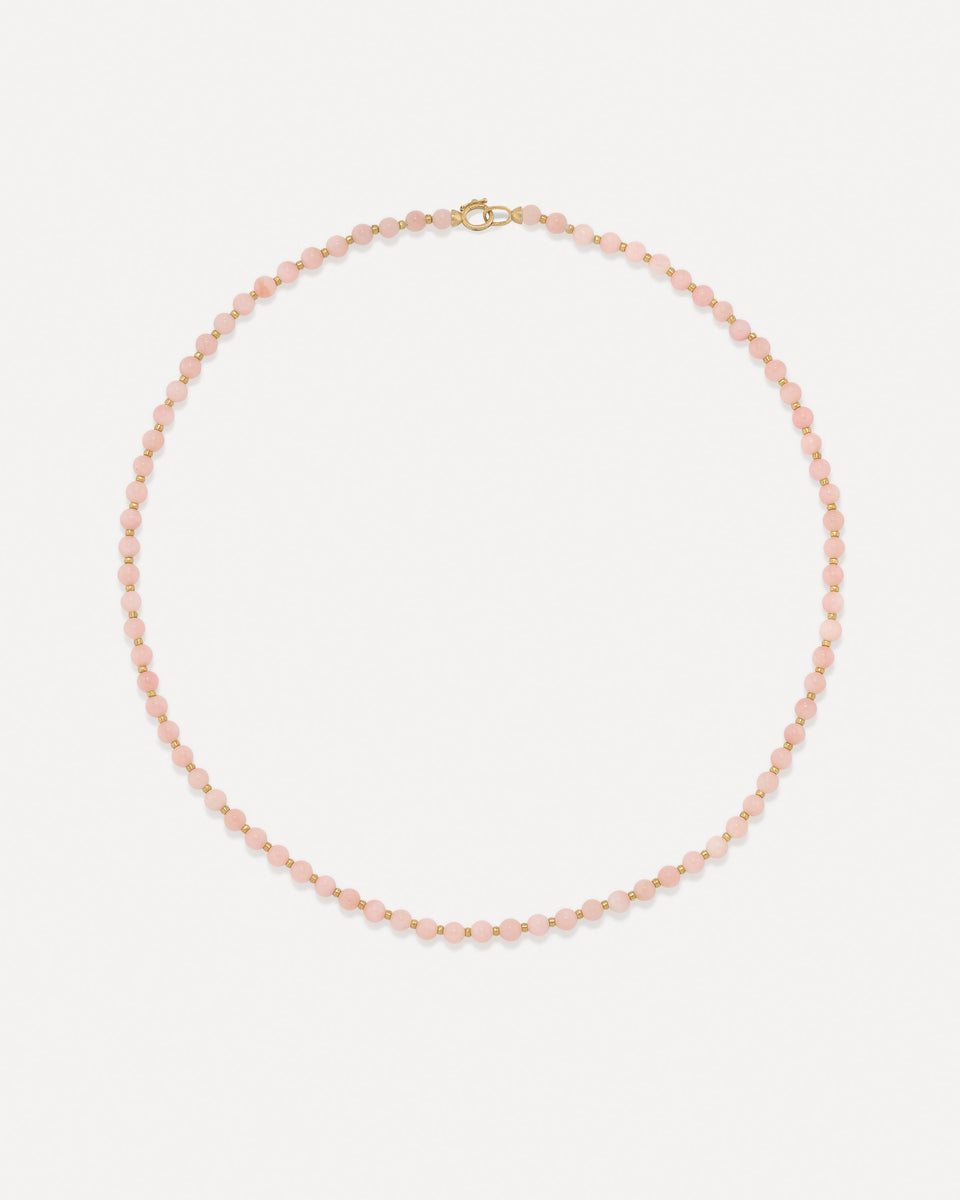 Petite Gumball Gold Beaded Candy Necklace - Irene Neuwirth