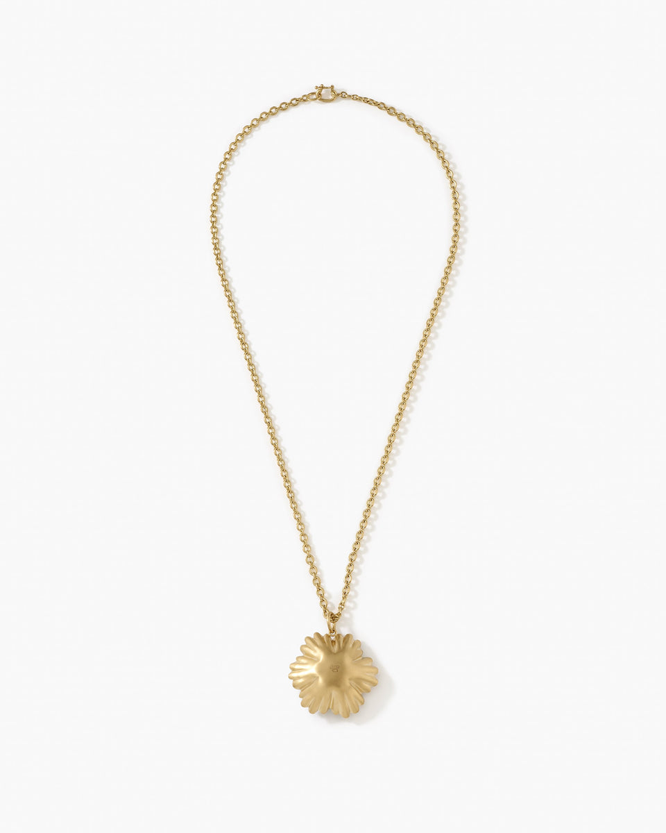 Medium Super Bloom Flower Pendant Necklace - Irene Neuwirth