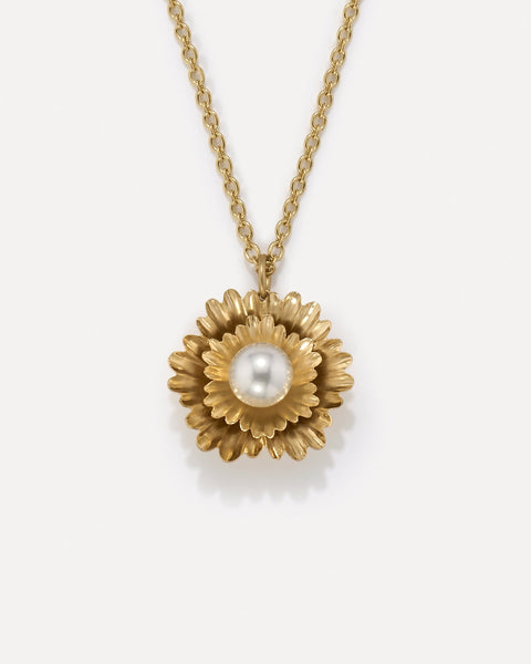 Medium Super Bloom Flower Pendant Necklace - Irene Neuwirth