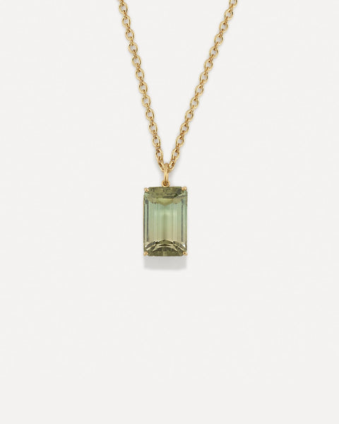 One of a Kind Gem Drop Pendant Necklace - Irene Neuwirth