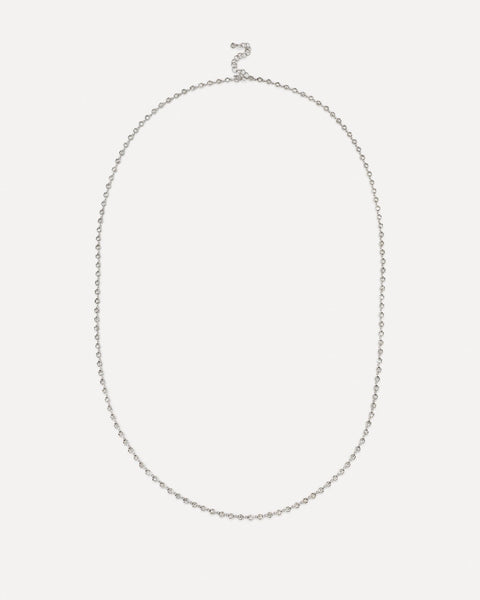 One of a Kind Petite Diamond Classic Link Long Necklace - Irene Neuwirth