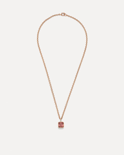 One of a Kind Pavé Gem Drop Bezel Pendant Necklace - Irene Neuwirth