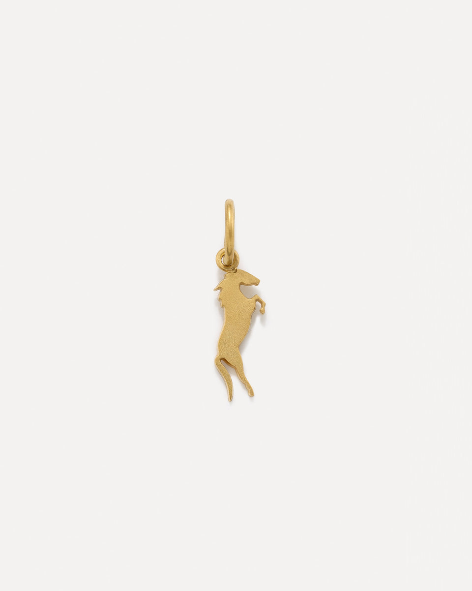 Gold Classic "Little Filly" Charm - Irene Neuwirth