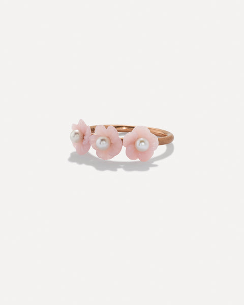 Petite Cherry Blossom Ring - Irene Neuwirth